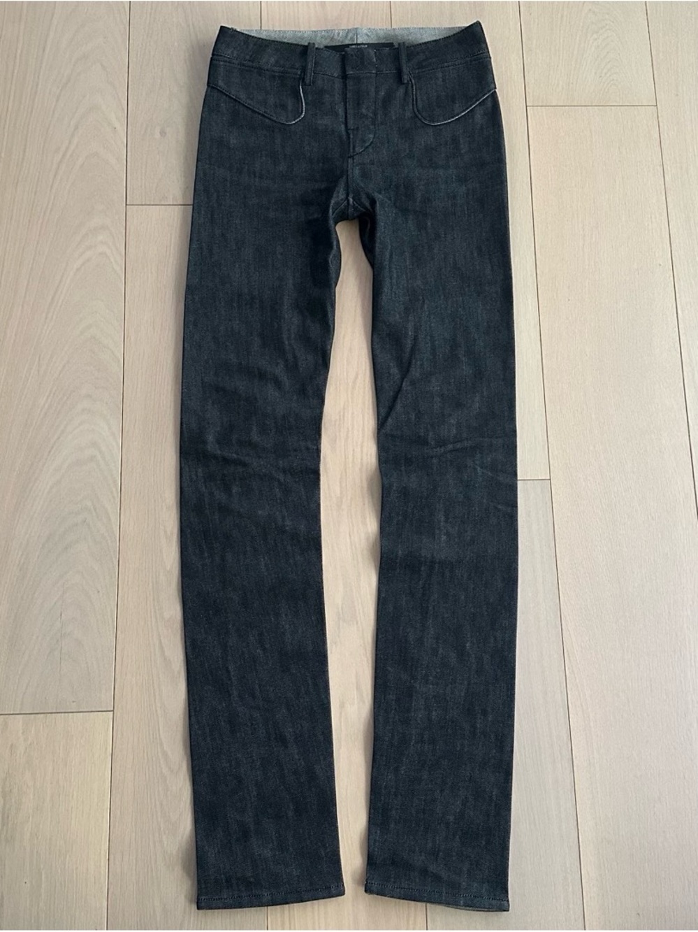 Threeasfour 2000s Curved Seam Slim Fit Jeans